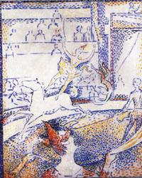 Georges Seurat Study for The Circus oil painting image